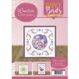 CB10001  Create Embroidery - Happy Birds - Jeanines Art
