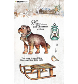 STAMPWC488  Clear stempel - Winter Charm - Studio Light