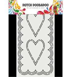 470.713.871 - Card Art Slimline Hearts - Dutch Doobadoo