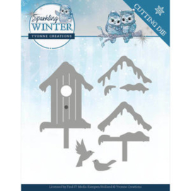 YCD10190 Snij- en embosmal - Sparkling Winter  - Yvonne Creations