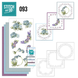Stitch and Do nr. 93 - Winter bloemen