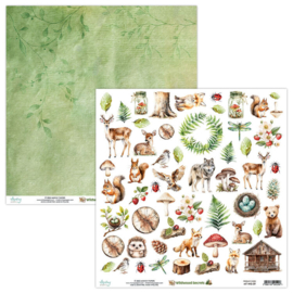 09 Mintay - Wildwood Secrets - 12x12 Inch Elements Paper