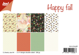 6011-0558 Papierset A4 - Joy Crafts