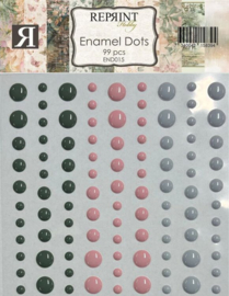 END015 Reprint - Hidden Magic - Enamel Dots