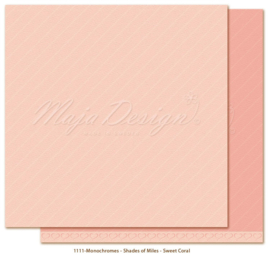 1111 Maja Design - Monochromes - Shades of Miles - Sweet Coral