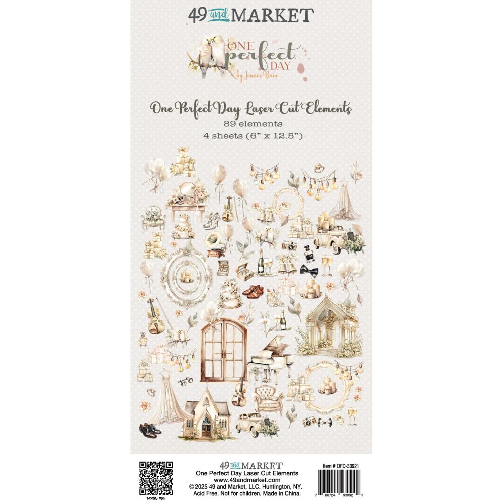 OFD-30921 Elements, One Perfect Day - 49 And Market Laser Cut Outs