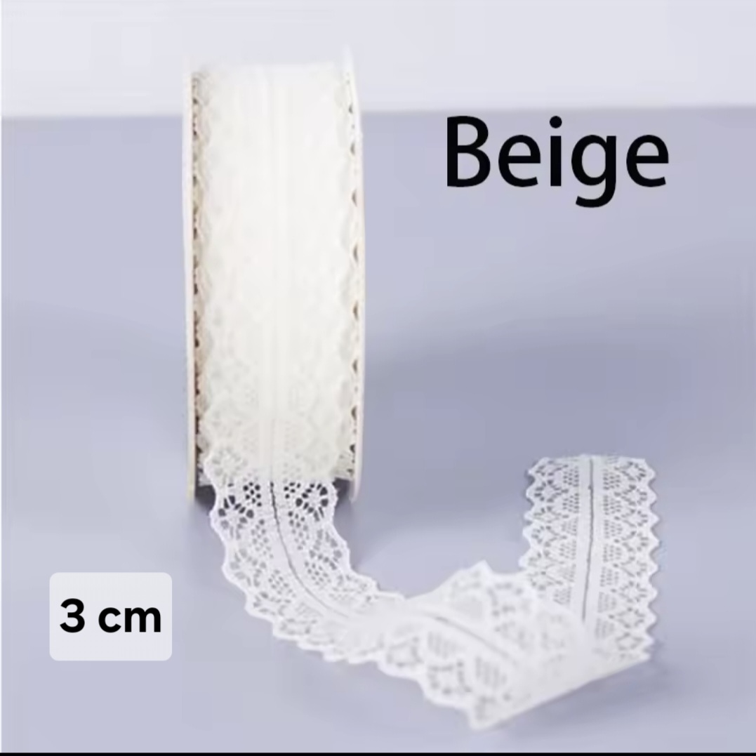 Kant Ivoor 3cm - per meter