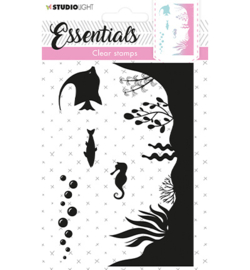 SL-ES-STAMP233 - Silhouette aquarium Essentials nr.233