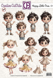 CCO-004 Creatief Art - Happy Little Ones 05 - Uitdrukvel - no04
