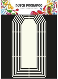 470.713.136 Dutch Doobadoo Dutch Shape Art frames Tag XL A4