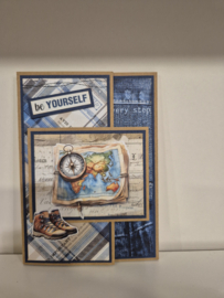 Workshop kaarten maken donderdag 24 april - Maaike en Hennie - Middag