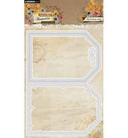 HE-SB-CD958 - Tag Folding Card Sweet Bee Memories nr.958
