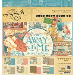 4500923 Paperpad 20.5 x 20.5cm - Come Away with me Collection - Graphic45