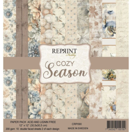 Reprint Cozy Season 12x12 Inch Paper Pack (CRP090) - PAKKETPOST!!!
