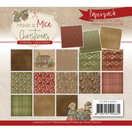 YCPP10041 Paperpack - Yvonne Creations - Have a Mice Christmas