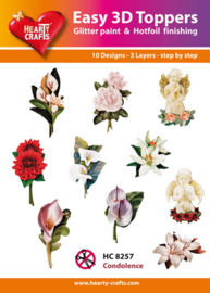 HC 8257 - Condolence - 3D Toppers