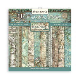 Magic Forest Maxi Background 12x12 Inch Paper Pack (SBBL131) - PAKKETPOST!