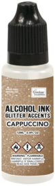 Alcohol ink - glitter accents - 12 ml - cappuccino