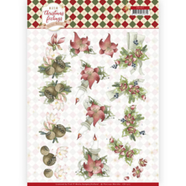 CD11317 3D vel A4 - Warm Christmas Feelings - Marieke Design