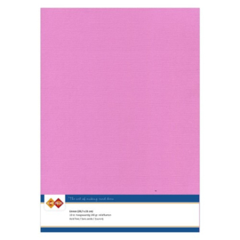 37 Fuchsia - Linnen Karton A4 - 10 stuks - 240 gram - Card Deco