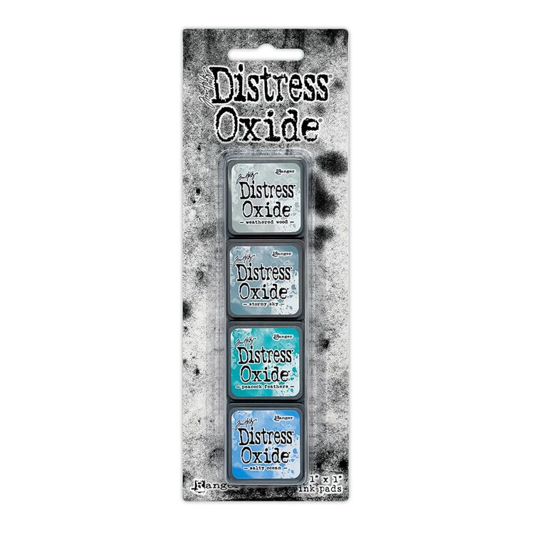 TDIK91509 Tim Holtz - Distress Oxide inkt - Mini inktpads - Kit 4
