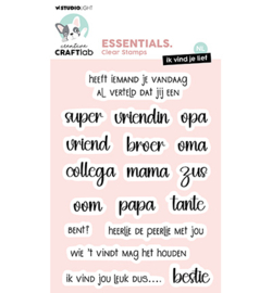 CCL-ES-STAMP801 - Ik vind je lief Essentials nr.801