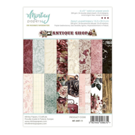 Mintay Papers - Antique Shop - Add-On Paperpad 15.2 x 20.3 cm