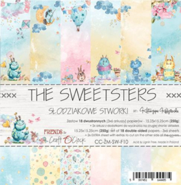 Paperpad 15x15cm - The Sweetsters - Craft o Clock