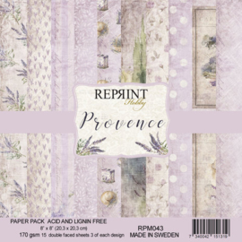 Provence 8x8 Inch Paper Pack (RPM043)