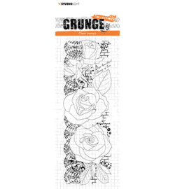 SL-GR-STAMP202 - Roses Grunge Collection nr.202