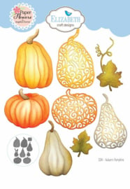 2184 Elizabeth Craft Design - Autumn Harvest - Cutting Die - Autumn Pumpkins