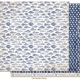 1343 Scrappapier Dubbelzijdig - Seaside - Maja Design - PAKKETPOST!