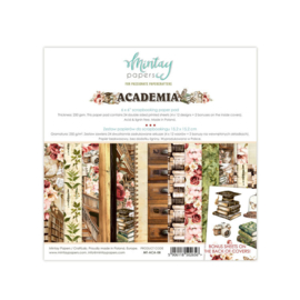 Mintay - Academia - 6x6 Inch Scrapbooking Paper Set