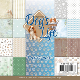 ADPP10028 Paperpad - Dog's Life - Amy Design