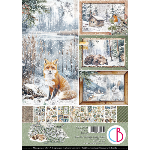 Forest Tales A4 Creative Pad (9pcs) (CBCL090)