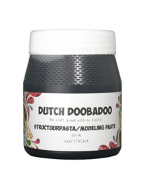 Dutch Doobadoo Dutch Structure Paste Smooth Zwart 250ml 870.000.090 - PAKKETPOST!