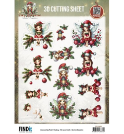 CD12498 - 3D-knipvel – Christmas Fairy