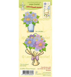 558.962 - Combi clear stamp Boeket bloemen