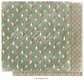 1123 Scrappapier dubbelzijdig - Traditonal Christmas - Maja Design