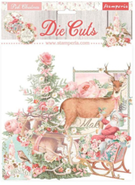 Die Cuts - Pink Christmas - Stamperia - DFLDC45