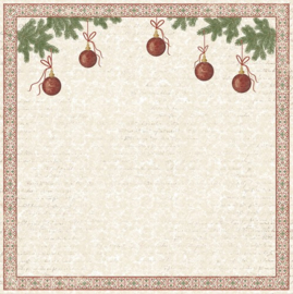 560 Scrappapier dubbelzijdig - It's Christmas  - Maja Design