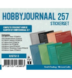 HJSTS13 - Stickerset – Hobbyjournaal 257