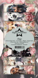 PSF098 Paperpad Favourites 10x21 cm Dogs