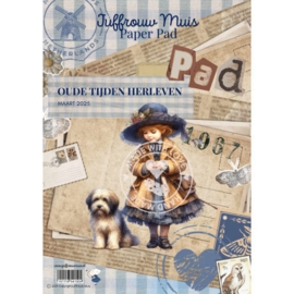 Paperpad Oude Tijden Herleven - Juffrouw Muis