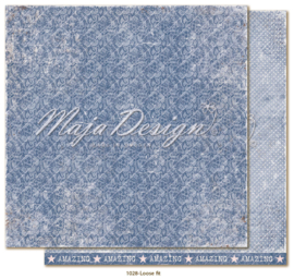 1028 Scrappapier dubbelzijdig - Denim en Girls - Maja Design