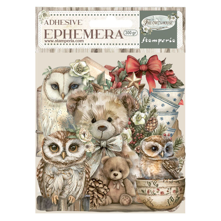 DFLCT67 Stamperia The Owl's House Ephemera (41pcs)