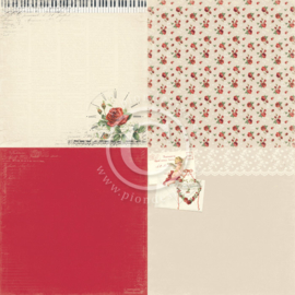 PD6904 Scrappapier - To My Valentine - Pion Design