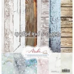 Paperpad 30.5x30.5cm - Weathered Wood - 12 vel dubbelzijdig - Memory Place - Pakketpost!