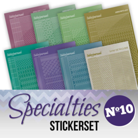 Stickerset bij Specialties nr. 10