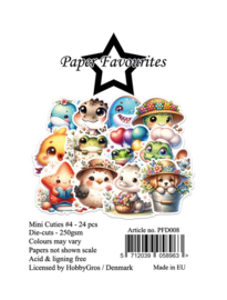 PFD008 Paper Favourites Die-Cuts Mini Cuties 4